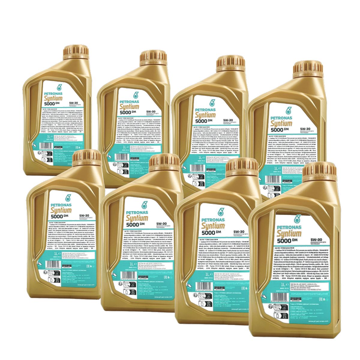 Petronas Syntium 5000 DM 5W-30 SN 8x1 Liter
