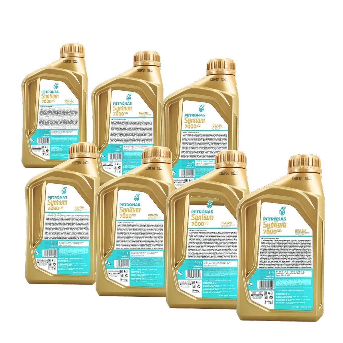 Petronas Syntium 7000 VO 0W-20 7x1 Liter