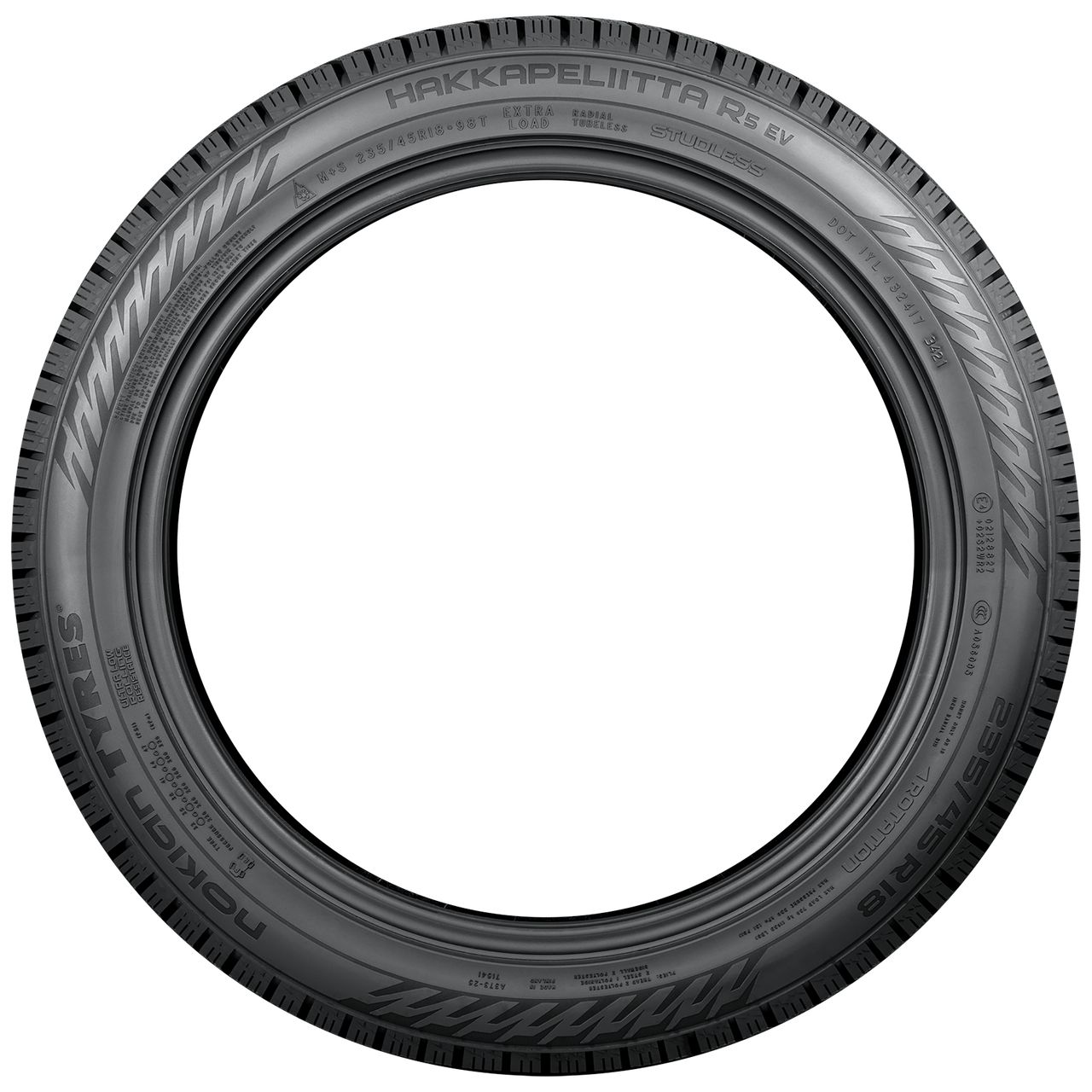 NOKIAN HAKKAPELIITTA R5 EV 235/55R19 105R XL NORDIC COMPOUND BSW SILENTDRIVE