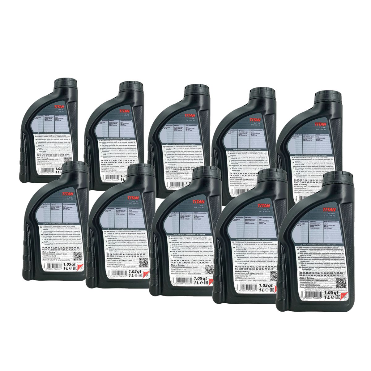 Fuchs Titan Syn MC 10W-40 10x1 Liter