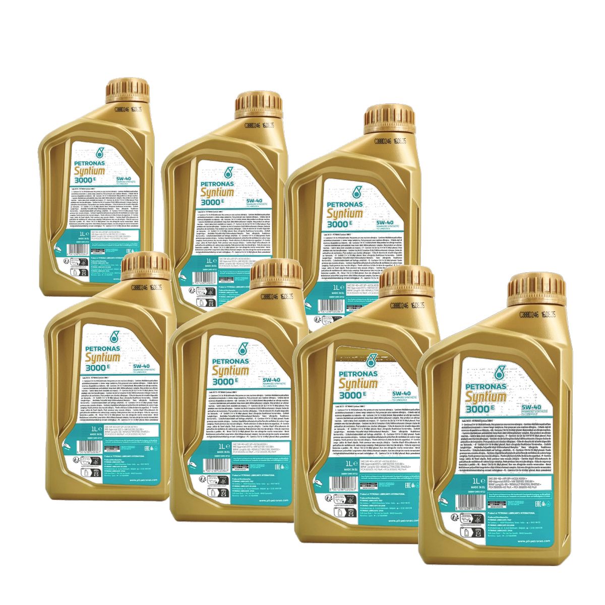 Petronas Syntium 3000 E 5W-40 SP 7x1 Liter