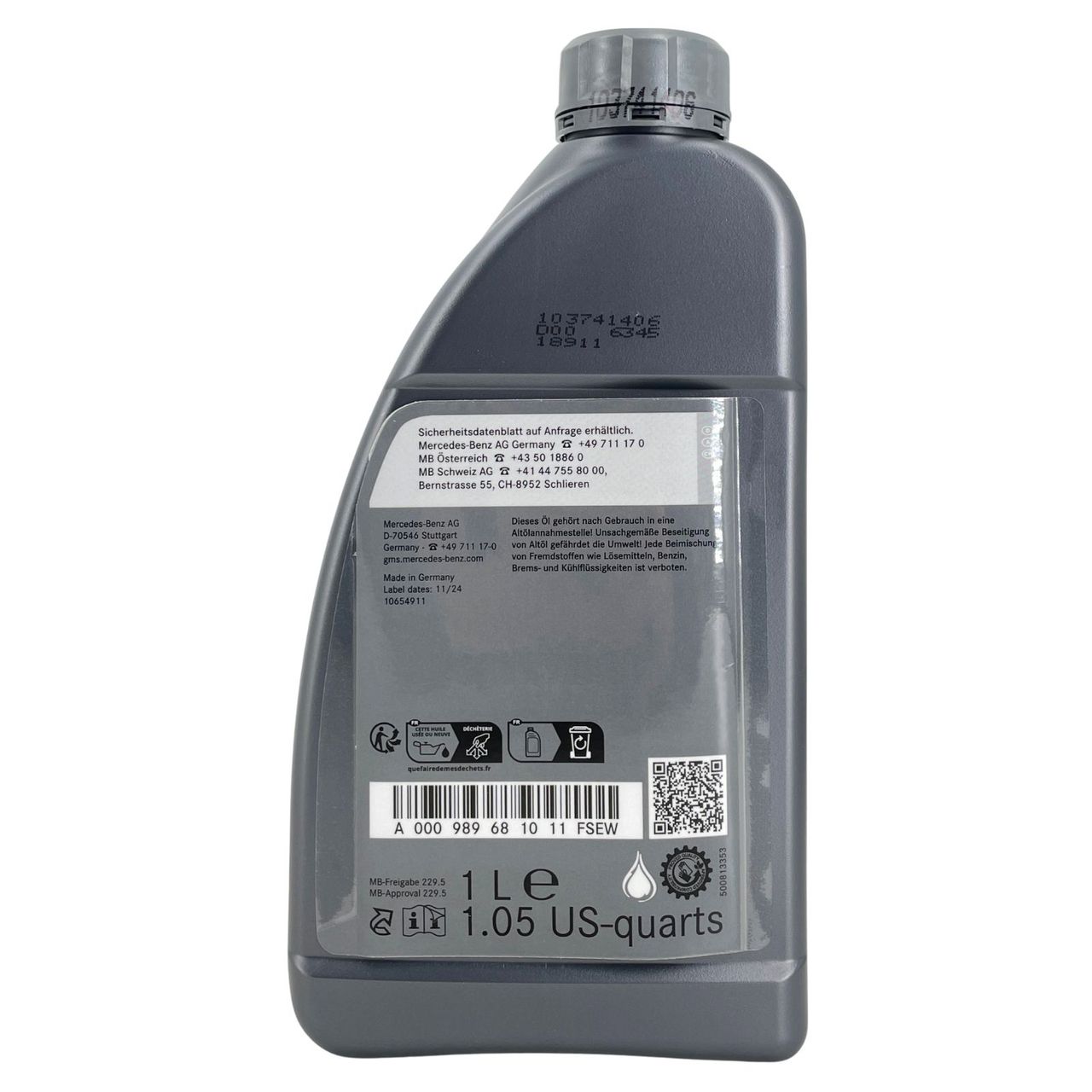 Mercedes 5W-40 229.5 1 Liter
