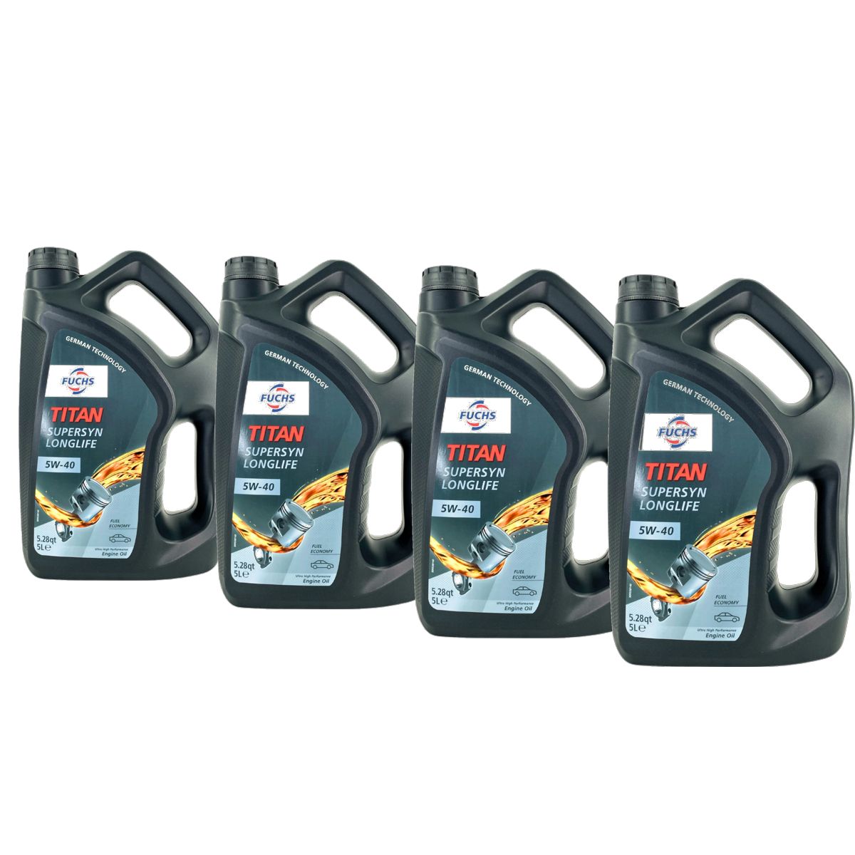 Fuchs Titan Supersyn Longlife 5W-40 4x5 Liter