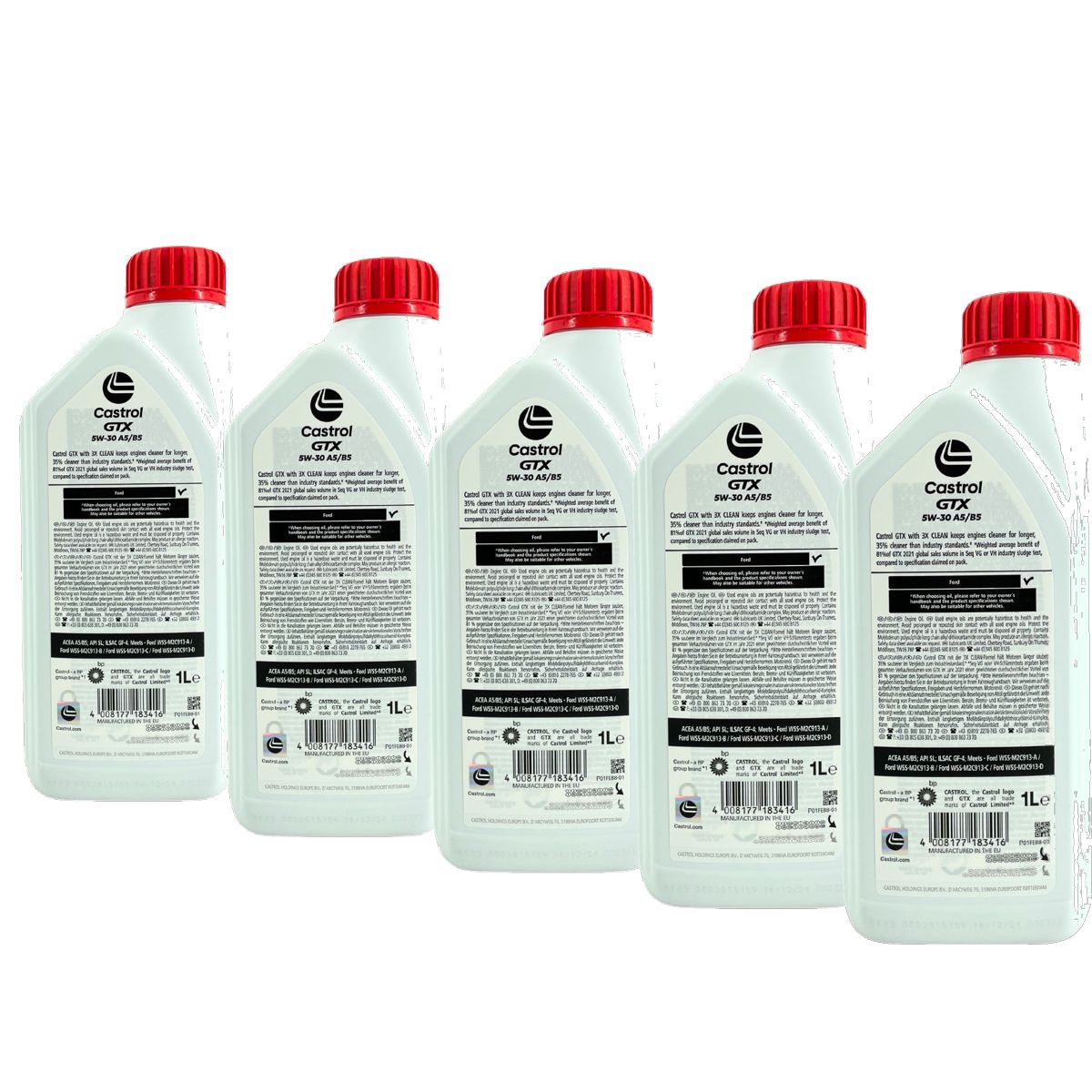 Castrol GTX 5W-30 A5/B5 5x1 Liter