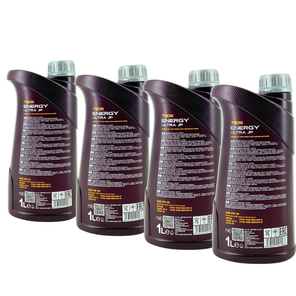 Mannol Energy Ultra JP 5W-20 4x1 Liter