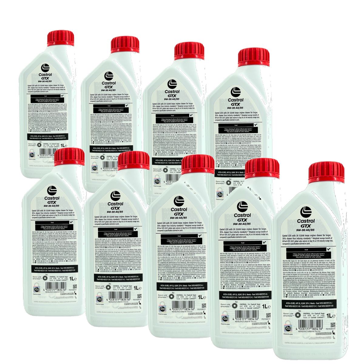 Castrol GTX 5W-30 A5/B5 9x1 Liter