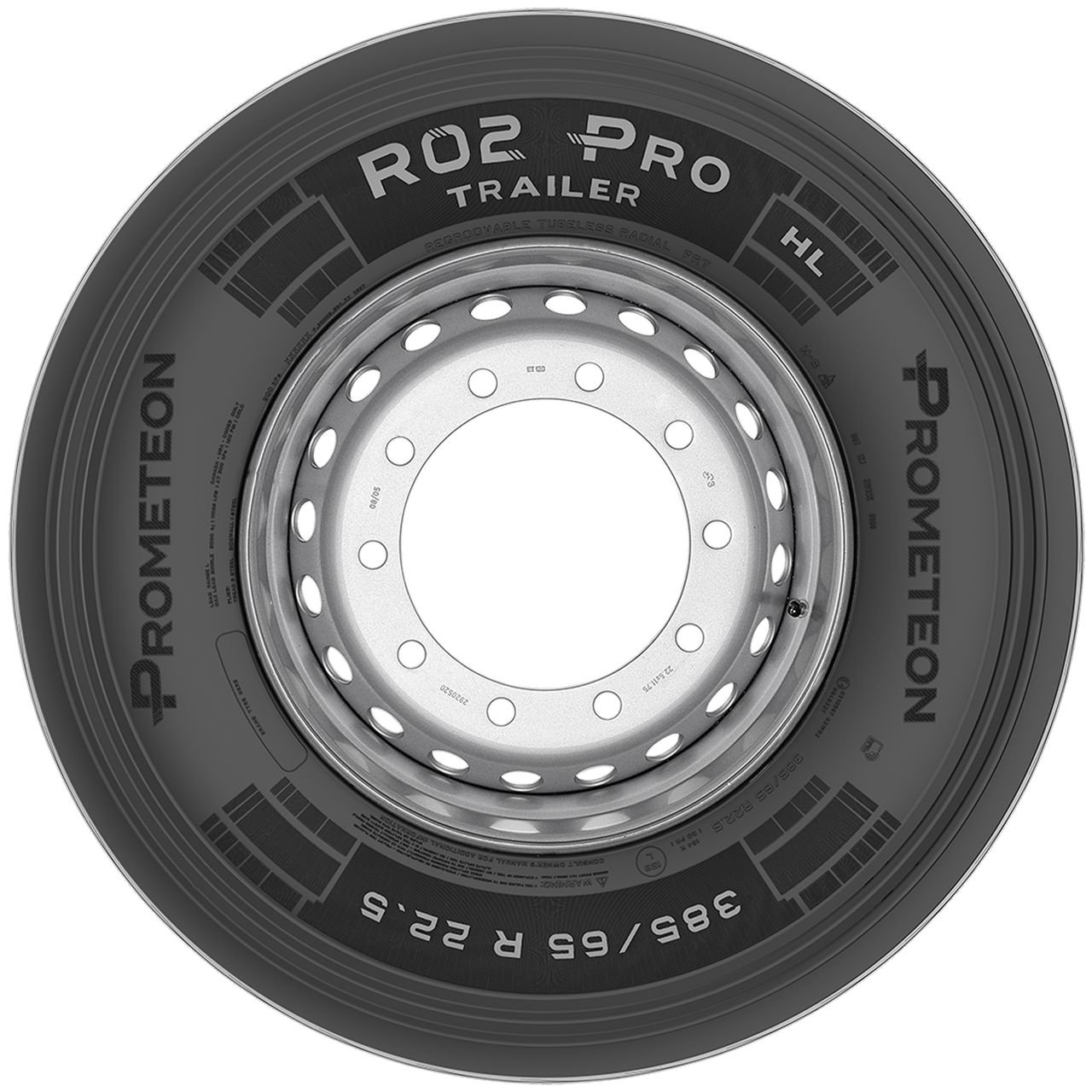 PROMETEON 205/65 R 17.5 TL 132/133J (130/133G) R02 PRO TRAILER M+S 3PMSF RFID