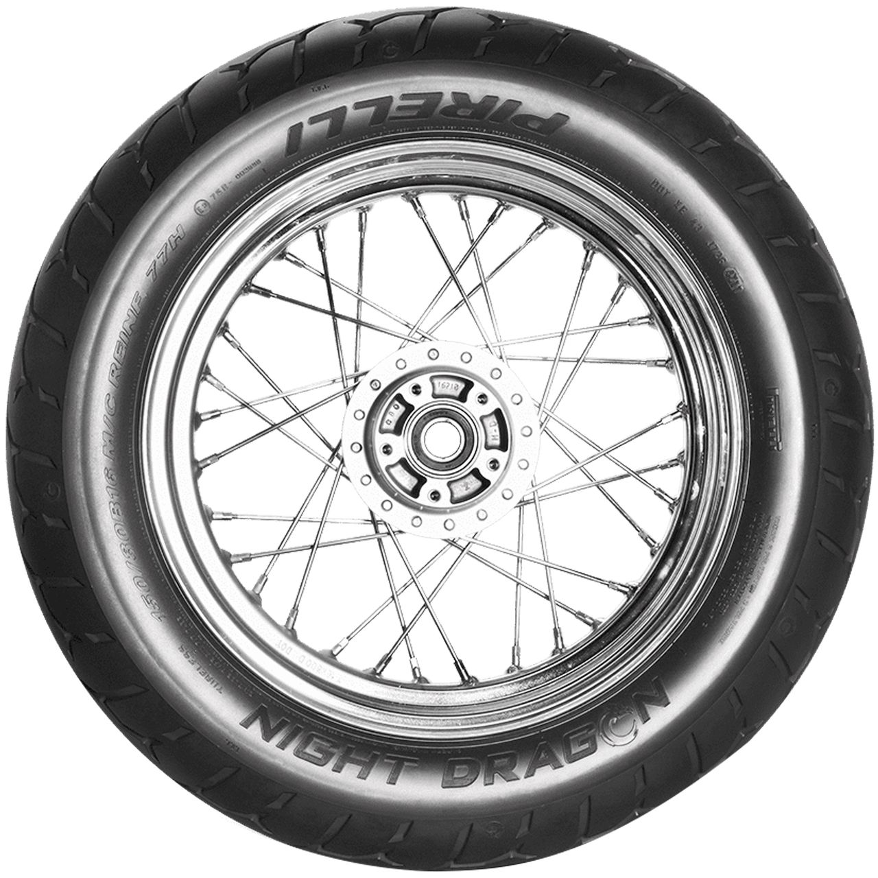 PIRELLI 130/80 B 17 M/C TL 65H NIGHT DRAGON