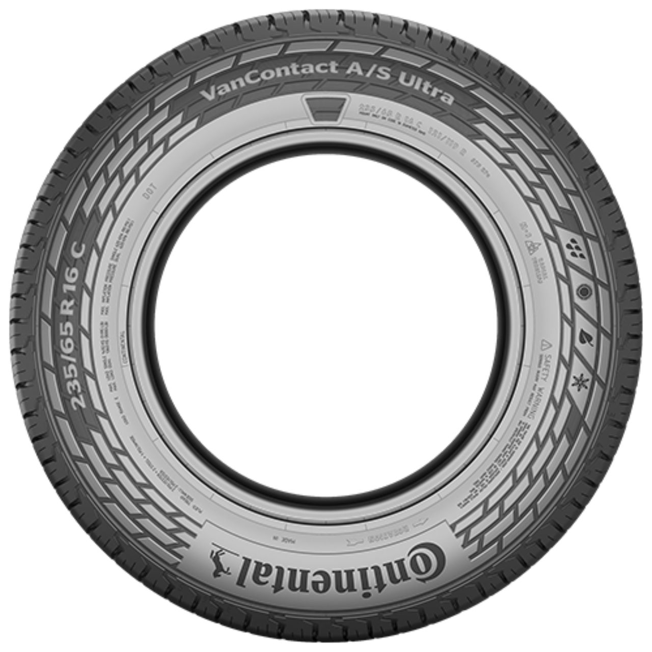 CONTINENTAL VANCONTACT A/S ULTRA 195/65R16C 104/100T BSW