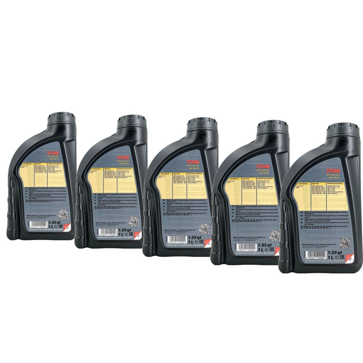 Fuchs Titan GT1 Flex C23 5W-30  5x1 Liter