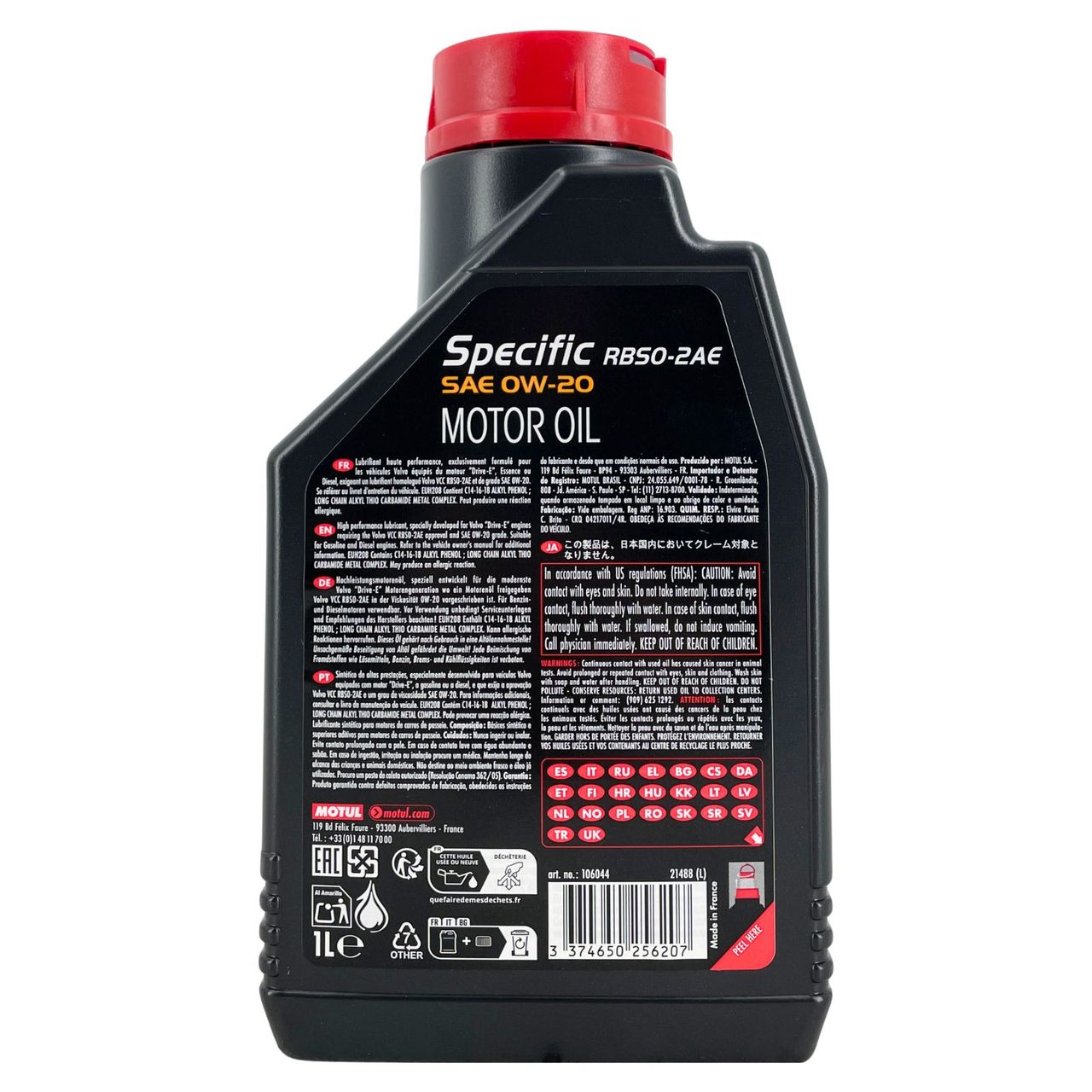 Motul Specific VOLVO VCC RBS0-2AE 0W-20 1 Liter