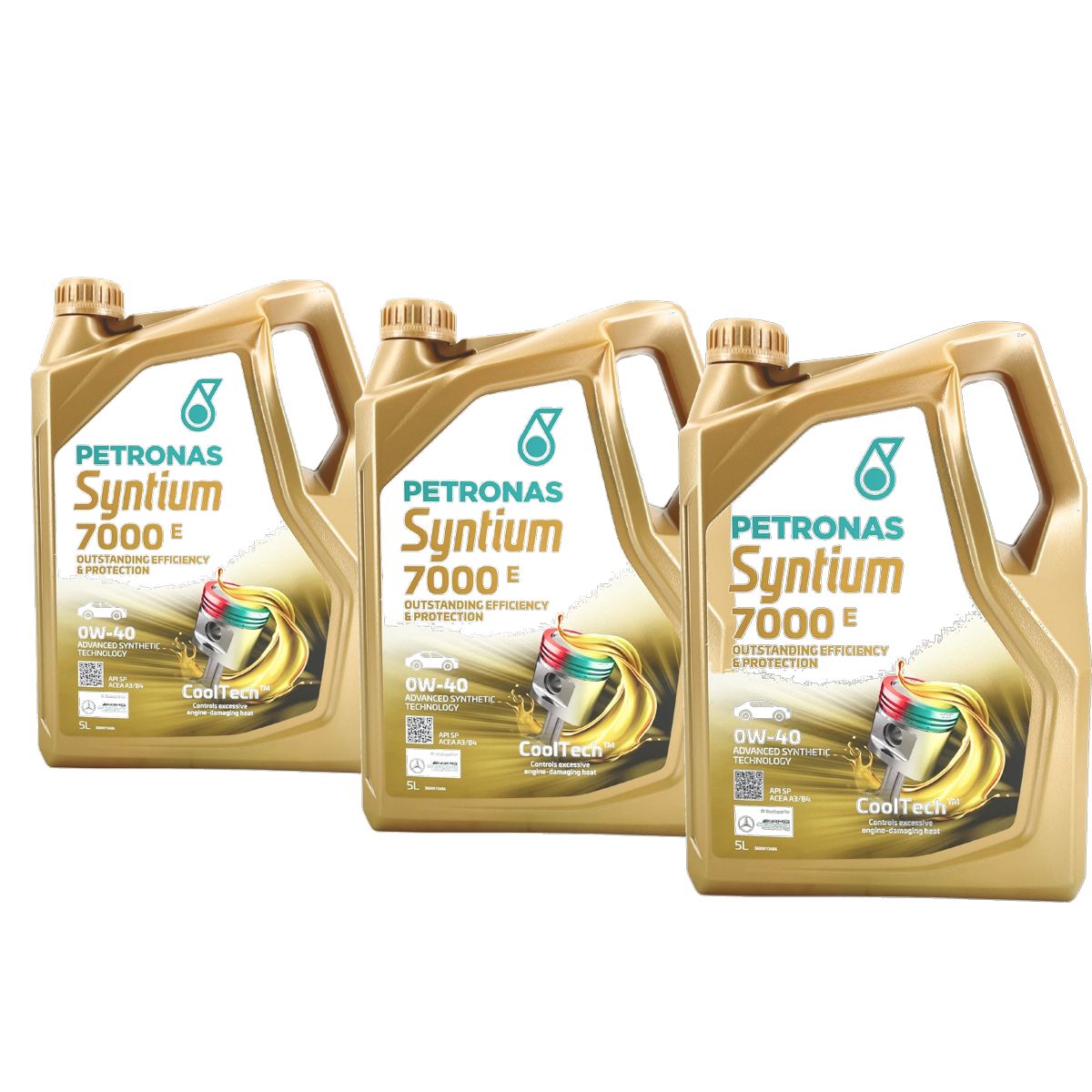 Petronas Syntium 7000 E 0W-40 SP 3x5 Liter