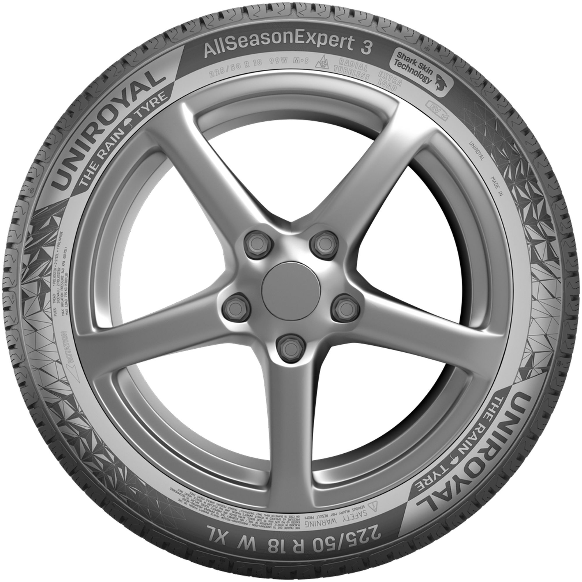 UNIROYAL ALLSEASONEXPERT 3 (EVc) 215/60R17 100V (EVc) XL BSW