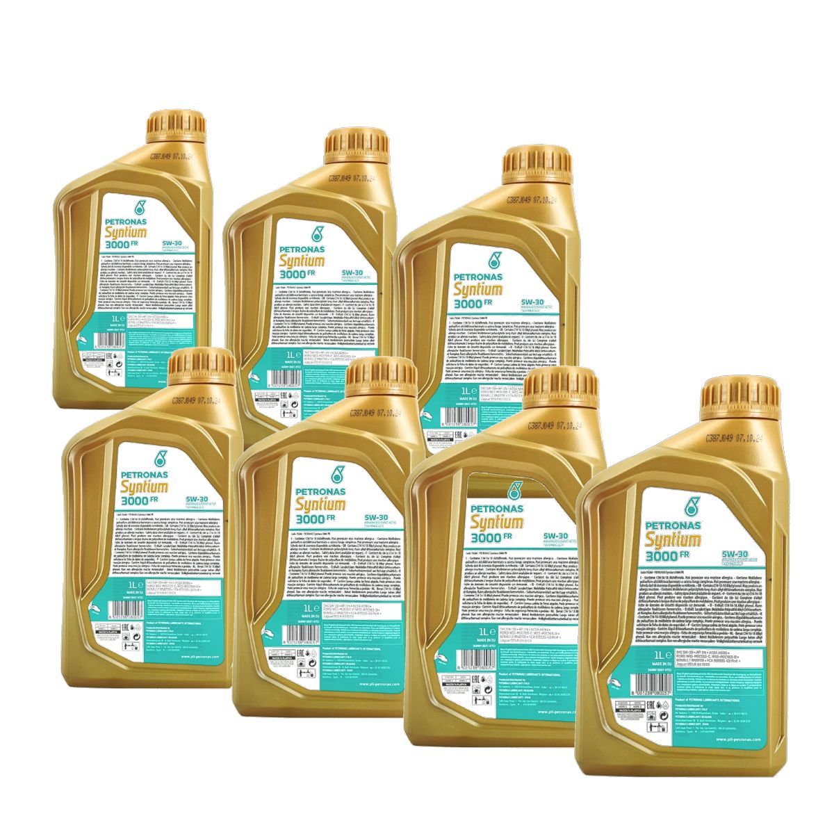 Petronas Syntium 3000 FR 5W-30 SN 7x1 Liter