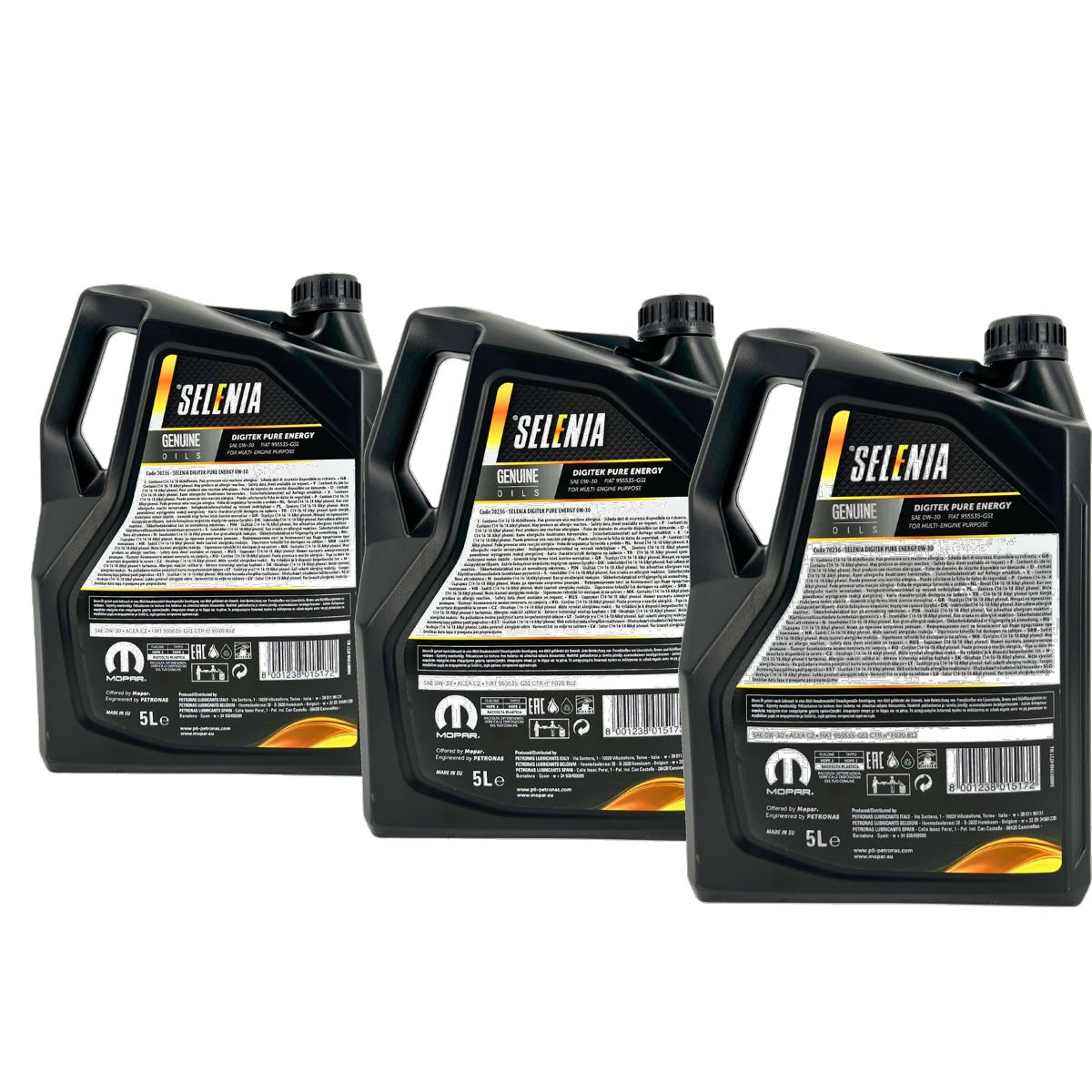 Selenia Digitek Pure Energy 0W-30 3x5 Liter