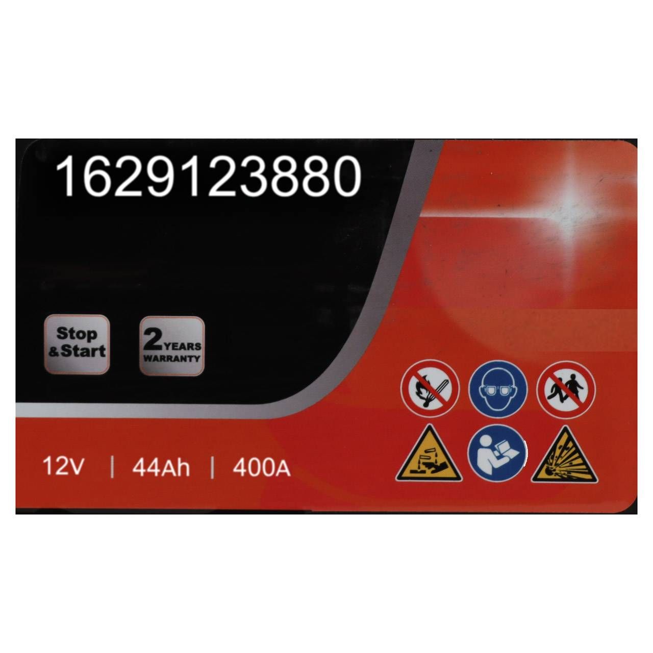 EUROREPAR STD Batterie Autobatterie Starterbatterie 12V 44Ah 400A/EN 1629123880