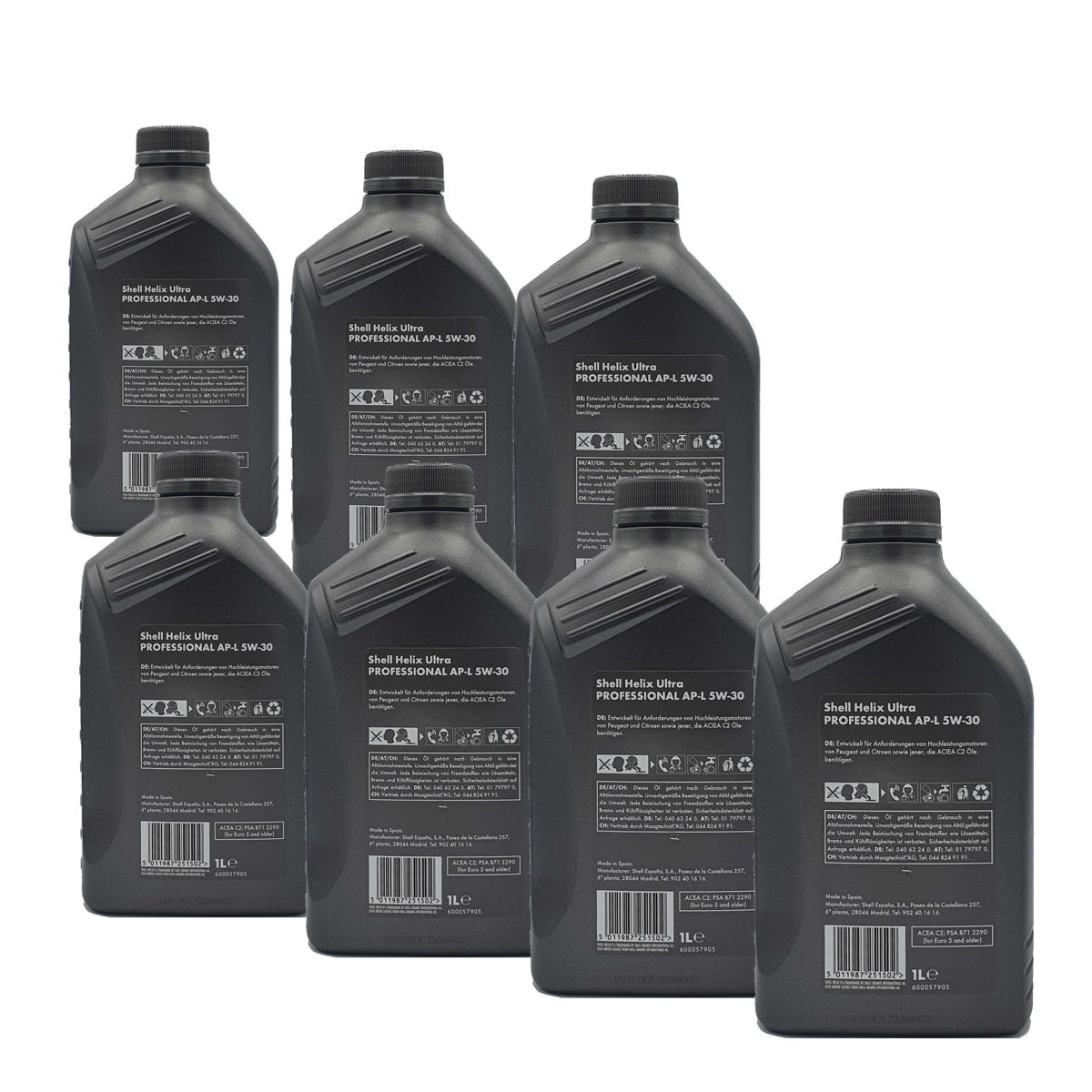 Shell Helix Ultra Professional AP-L 5W-30 7x1 Liter