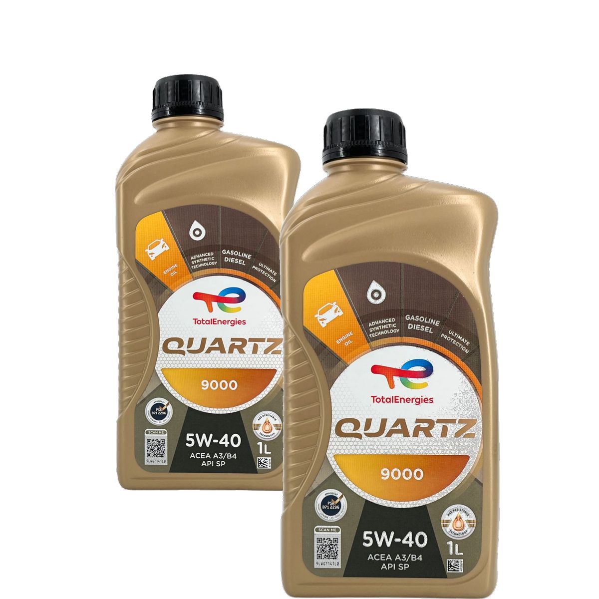 Total Quartz 9000 5W-40 2x1 Liter