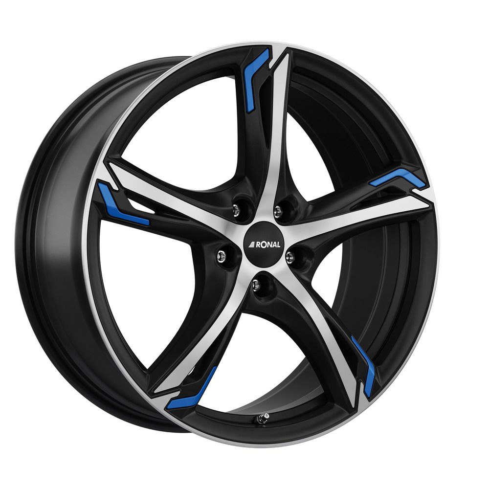 RONAL RONAL R62 BLUE jetblack-matt-frontkopiert 7.5Jx17 5x114.3 ET40