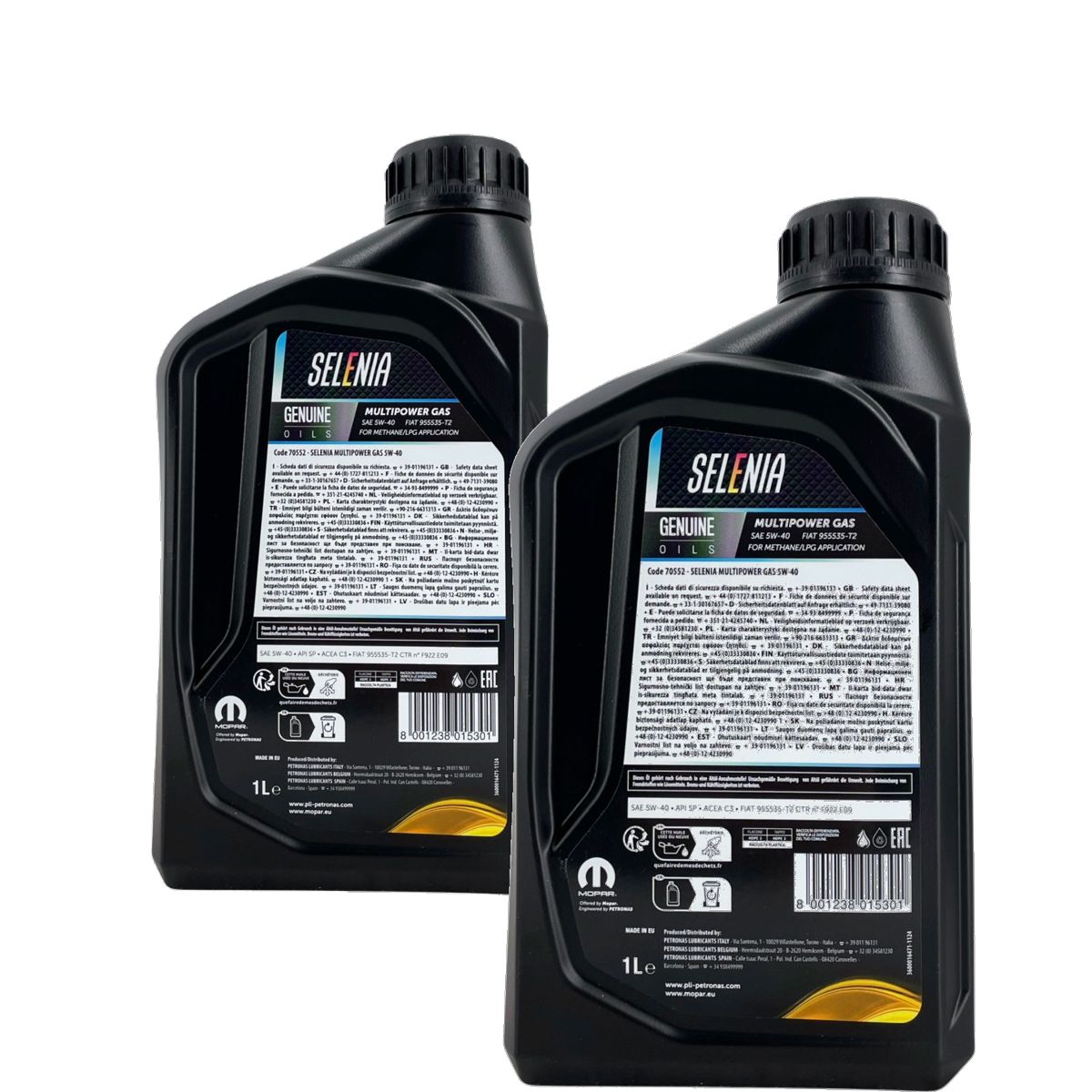 Selenia Multipower Gas 5W-40 2x1 Liter