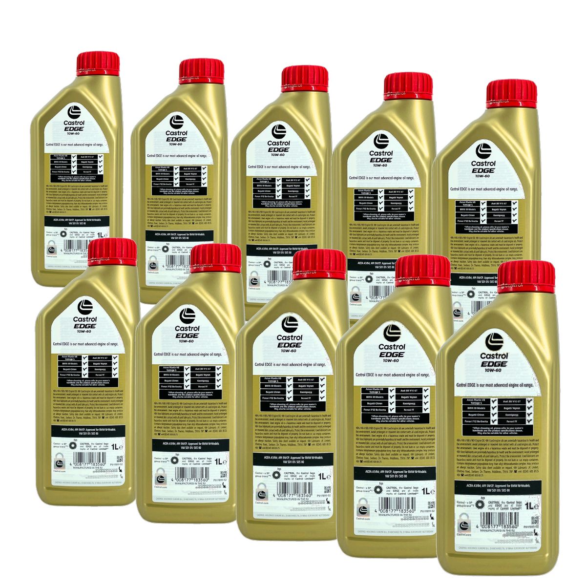 Castrol Edge 10W-60 10x1 Liter