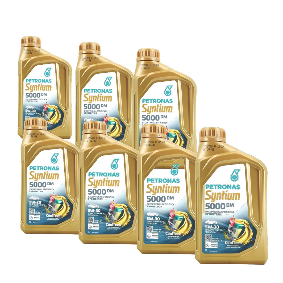 Petronas Syntium 5000 DM 5W-30 SN 7x1 Liter