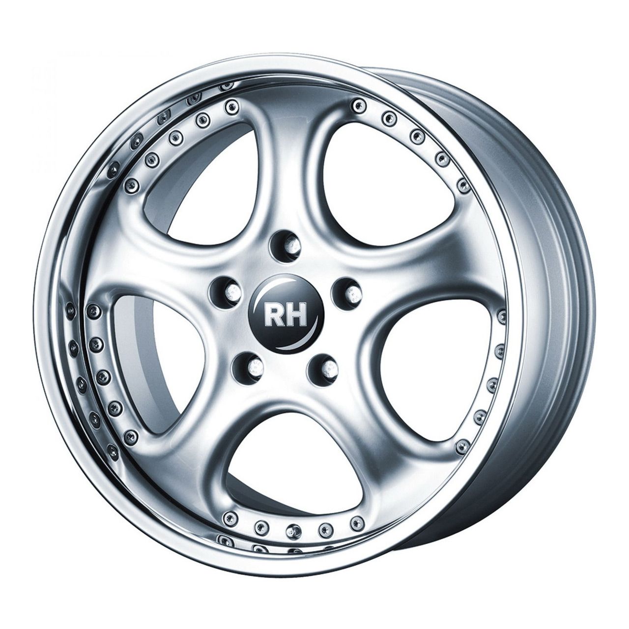 RH AL CUP silber Horn hochglanz poliert 8.0Jx18 5x100 ET37