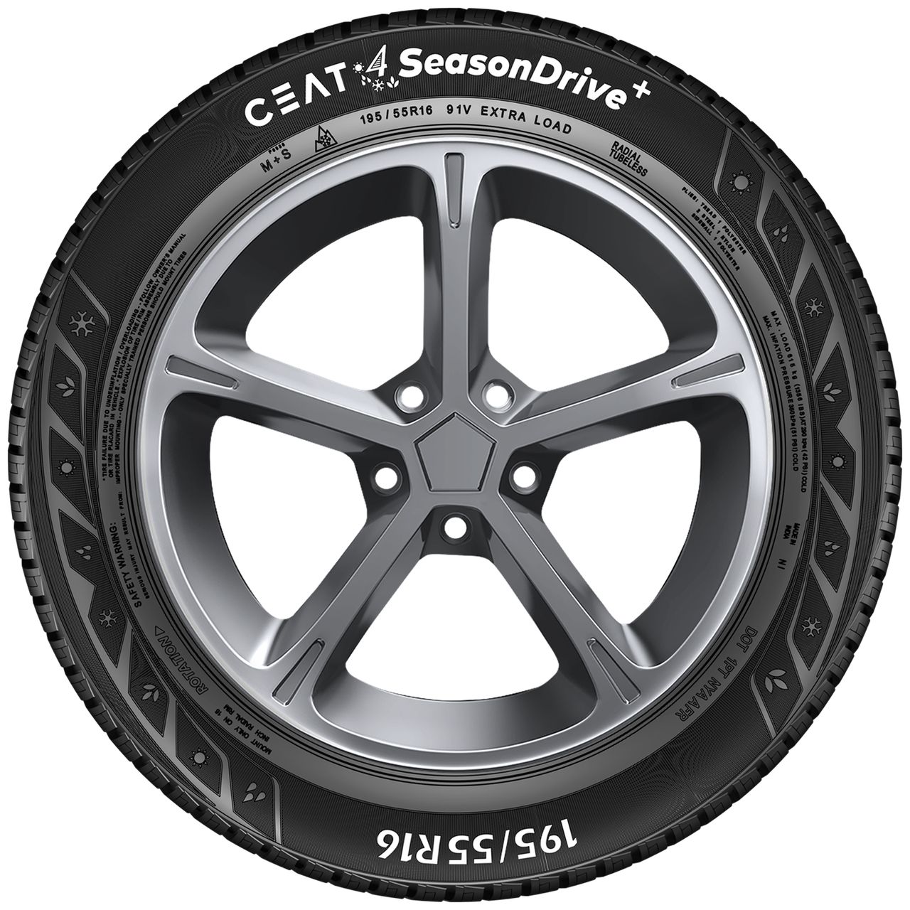 CEAT 4 SEASONDRIVE+ 165/70R14 81T BSW