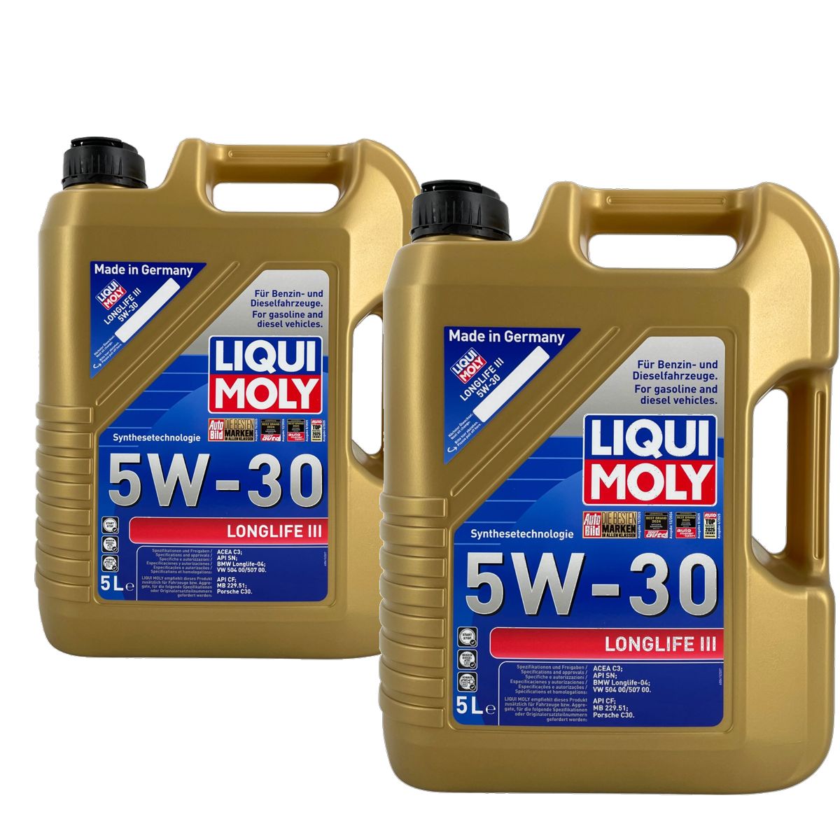 Liqui Moly Longlife III 5W-30 2x5 Liter