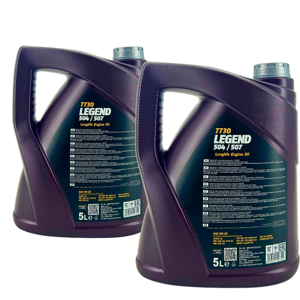 Mannol Legend 504/507 0W-30 2x5 Liter