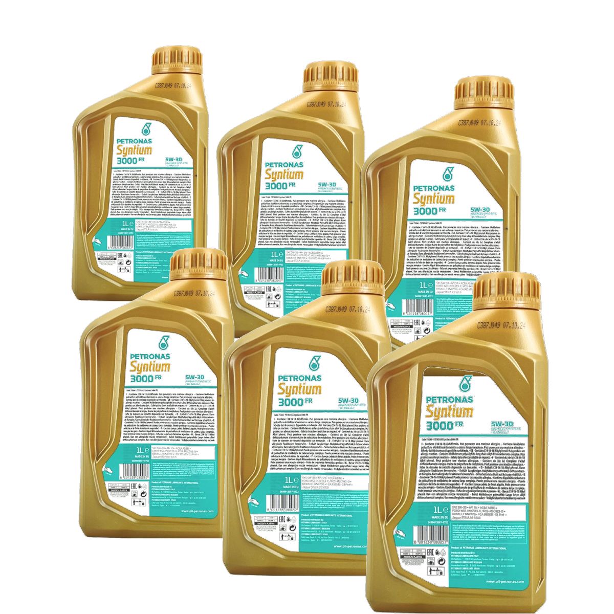 Petronas Syntium 3000 FR 5W-30 SN 6x1 Liter