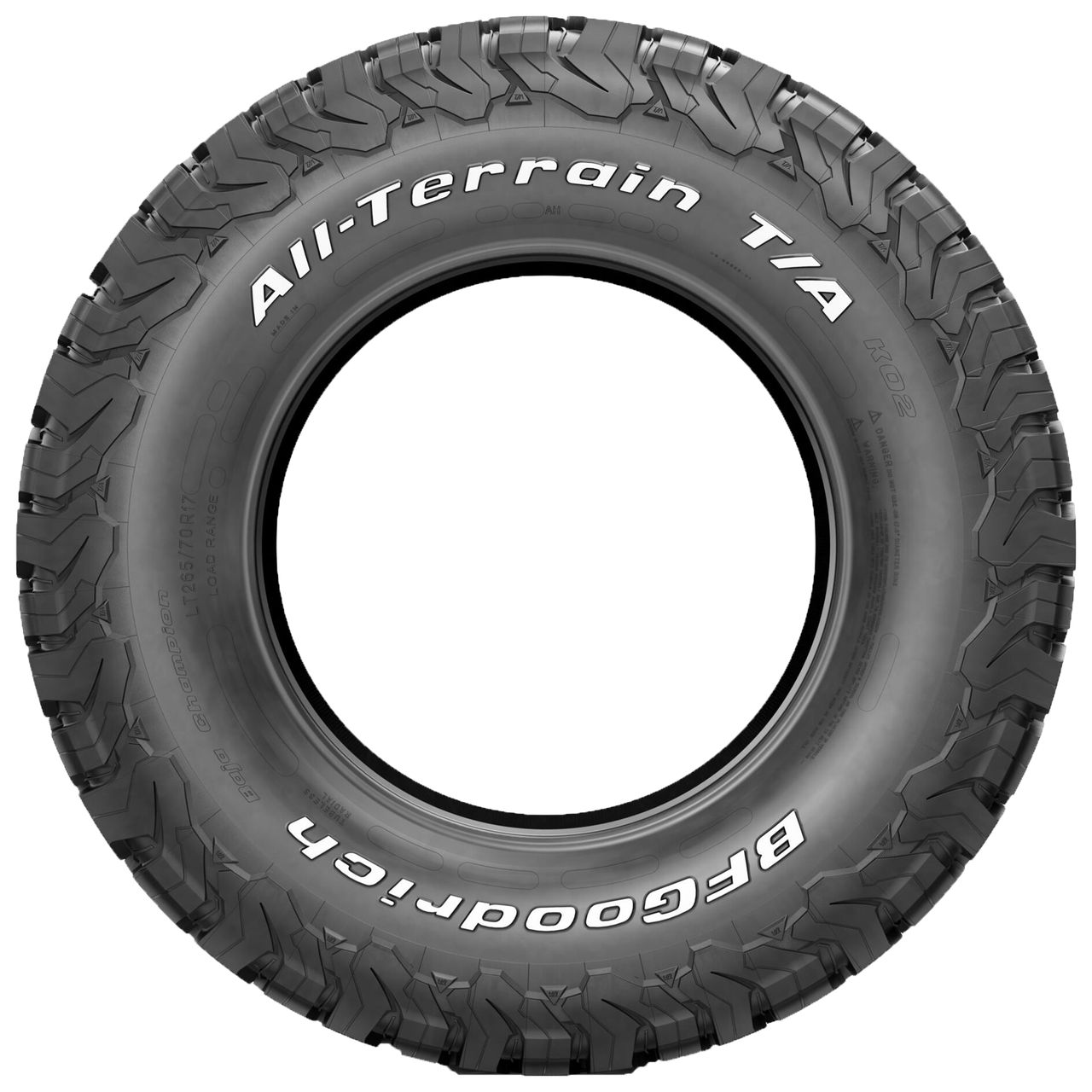 BFGOODRICH ALL-TERRAIN T/A KO2 265/60R18 119/116S LRE RBL