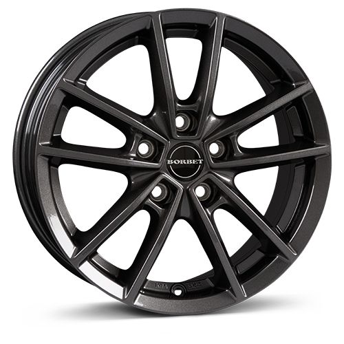 BORBET DESIGN W mistral anthracite glossy 6.0Jx15 5x100 ET45