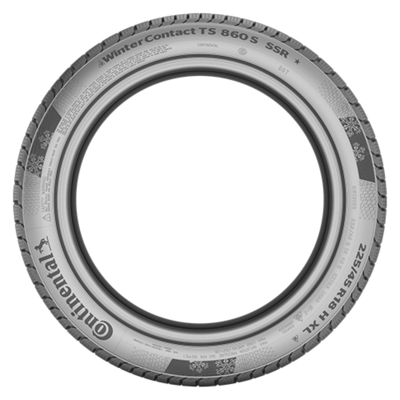 CONTINENTAL WINTERCONTACT TS 860 S (*) (MO) 245/40R20 99V (*) (MO) XL FR BSW