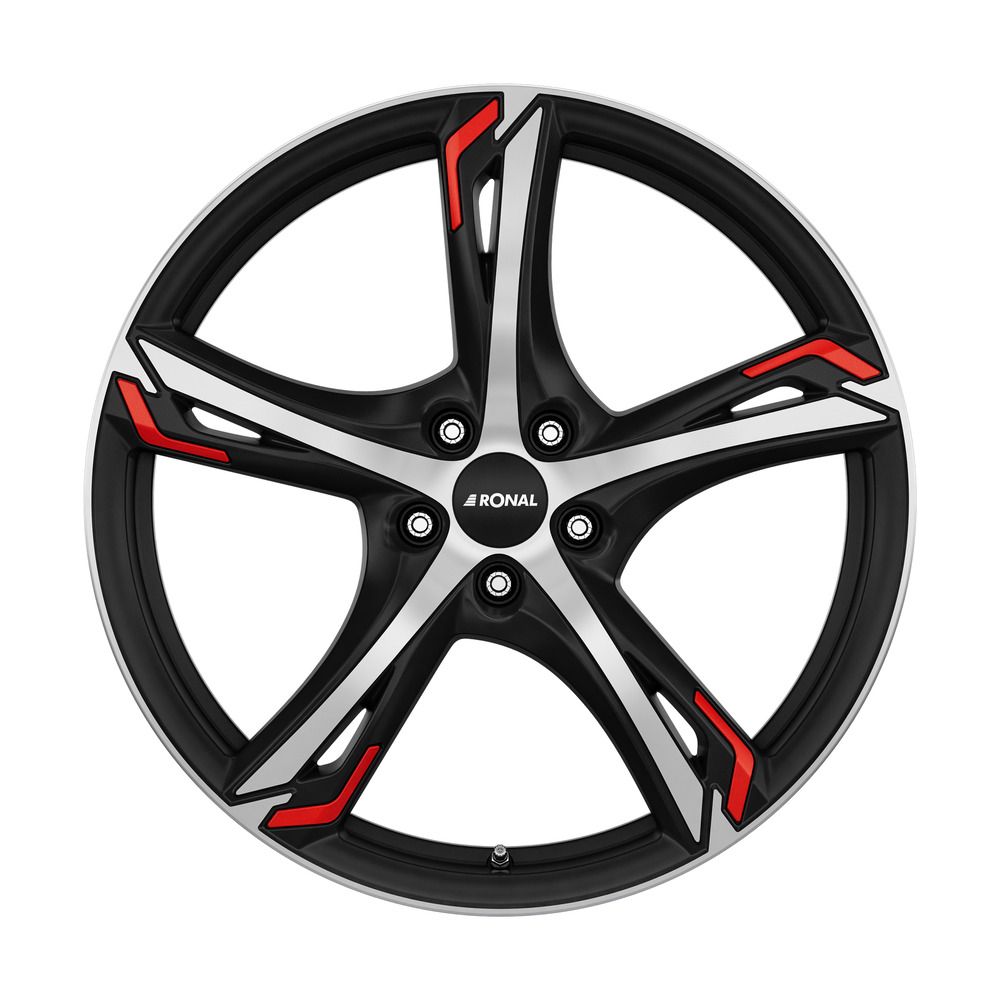 RONAL RONAL R62 RED jetblack-matt-frontkopiert 8.0Jx19 5x112 ET35