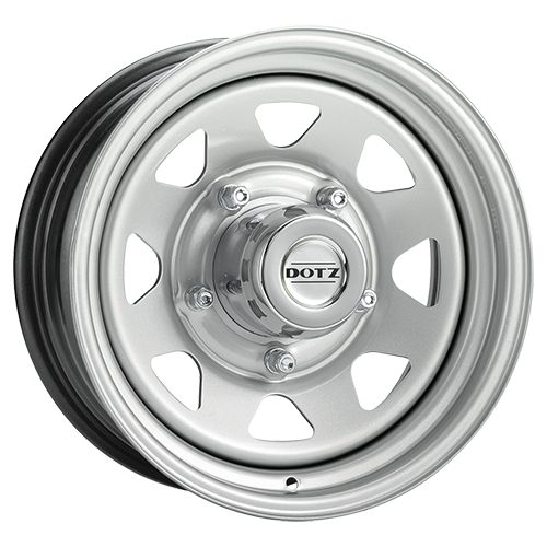 DOTZ ORKNB schwarz/silber 6.0Jx15 5x139.7 ET0