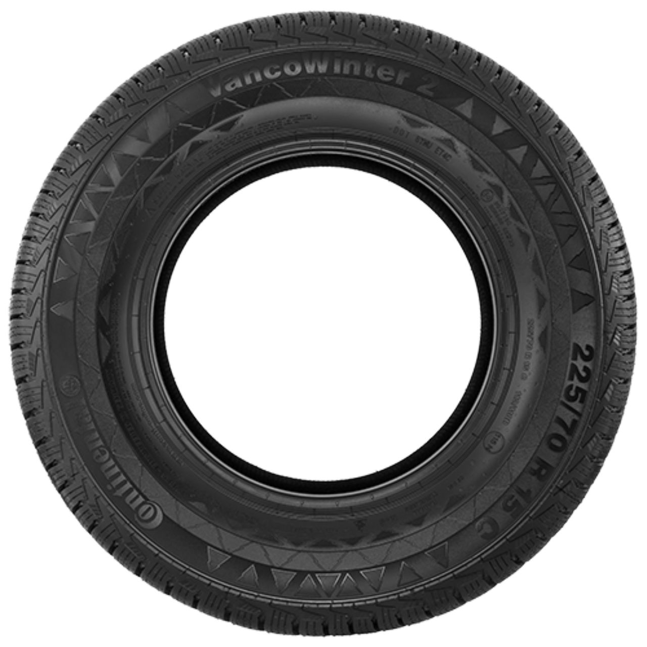 CONTINENTAL VANCOWINTER 2 (VW2) 235/65R16C 118/116R (VW2) BSW