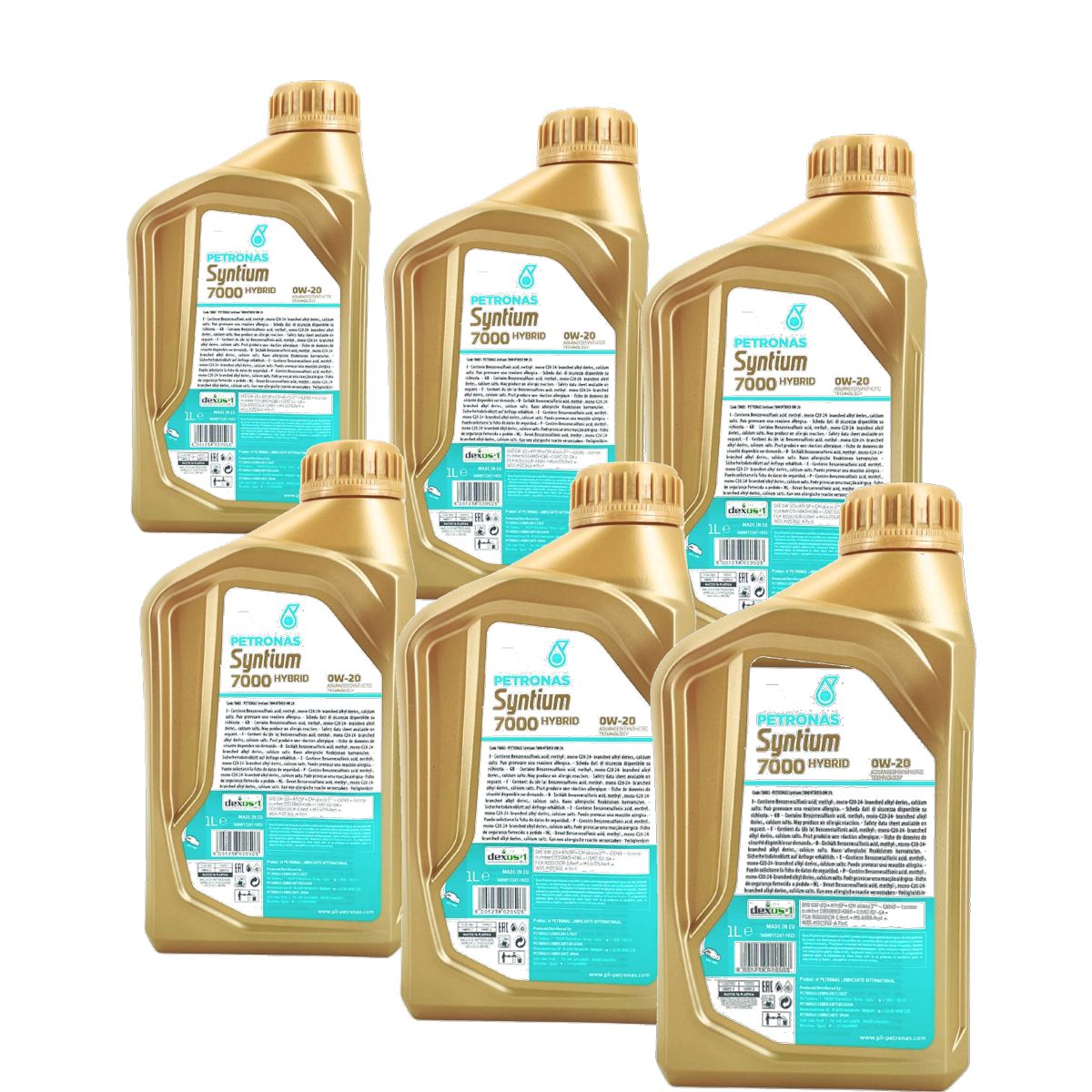Petronas Syntium 7000 Hybrid 0W-20 SP 6x1 Liter