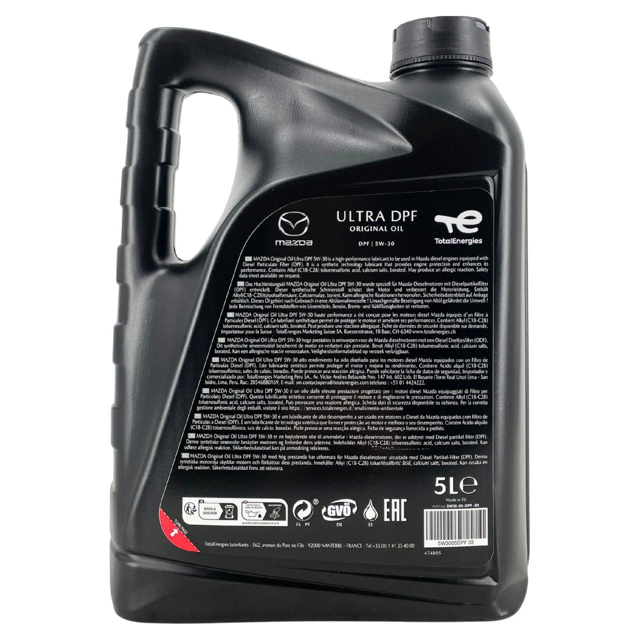 Mazda Original Oil Ultra DPF 5W-30 5 Liter