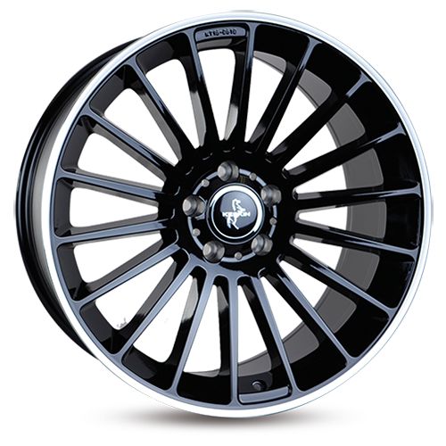 KESKIN WHEELS KT15 SPEED black lip polished 6.0Jx15 5x112 ET43