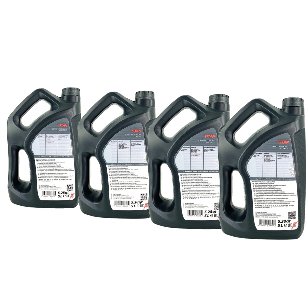 Fuchs Titan Supersyn Longlife 5W-40 4x5 Liter