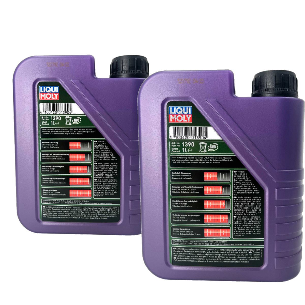 Liqui Moly Synthoil Race Tech GT1 10W-60 2x1 Liter