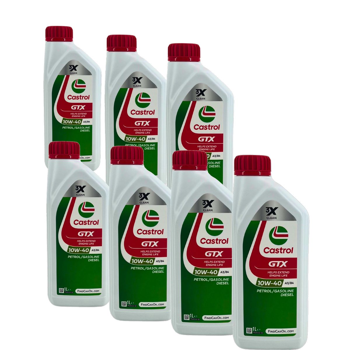 Castrol GTX 10W-40 A3/B4 7x1 Liter