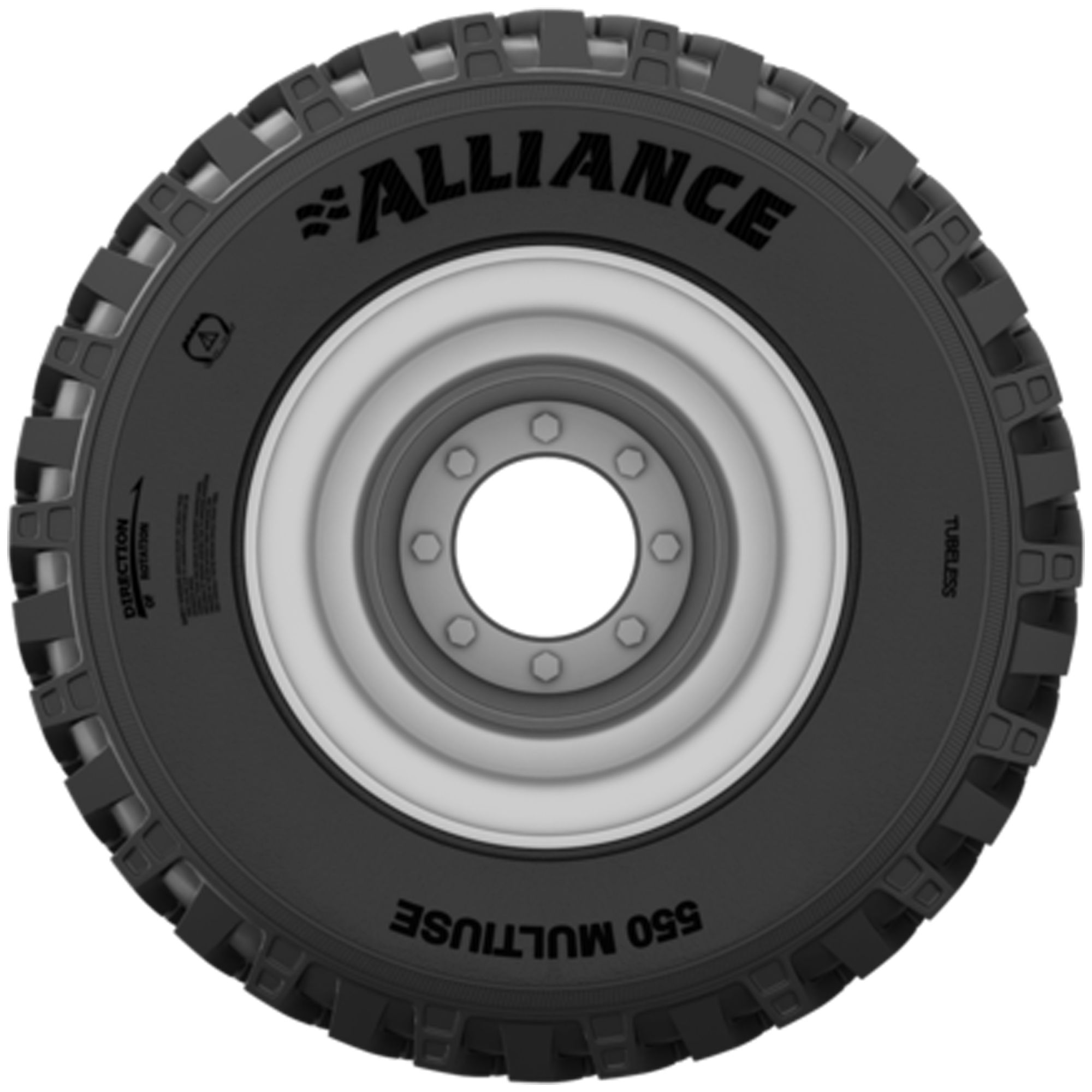 ALLIANCE 440/80 R 34 TL 159A8/155D MULTIUSE 550 M+S STEEL BELTED, BLOCK PROFIL, (16.9R34), ECE106