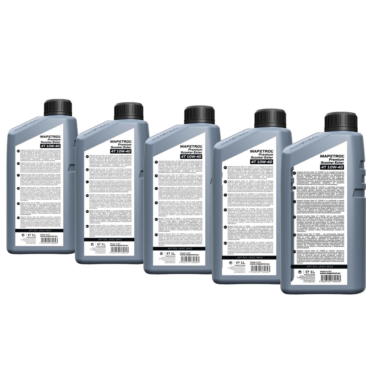 Mapetrol Premium Scooter Ester 4T 10W-40 5x1 Liter