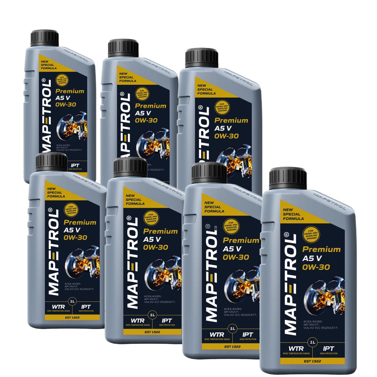 Mapetrol Premium A5 V 0W-30 7x1 Liter