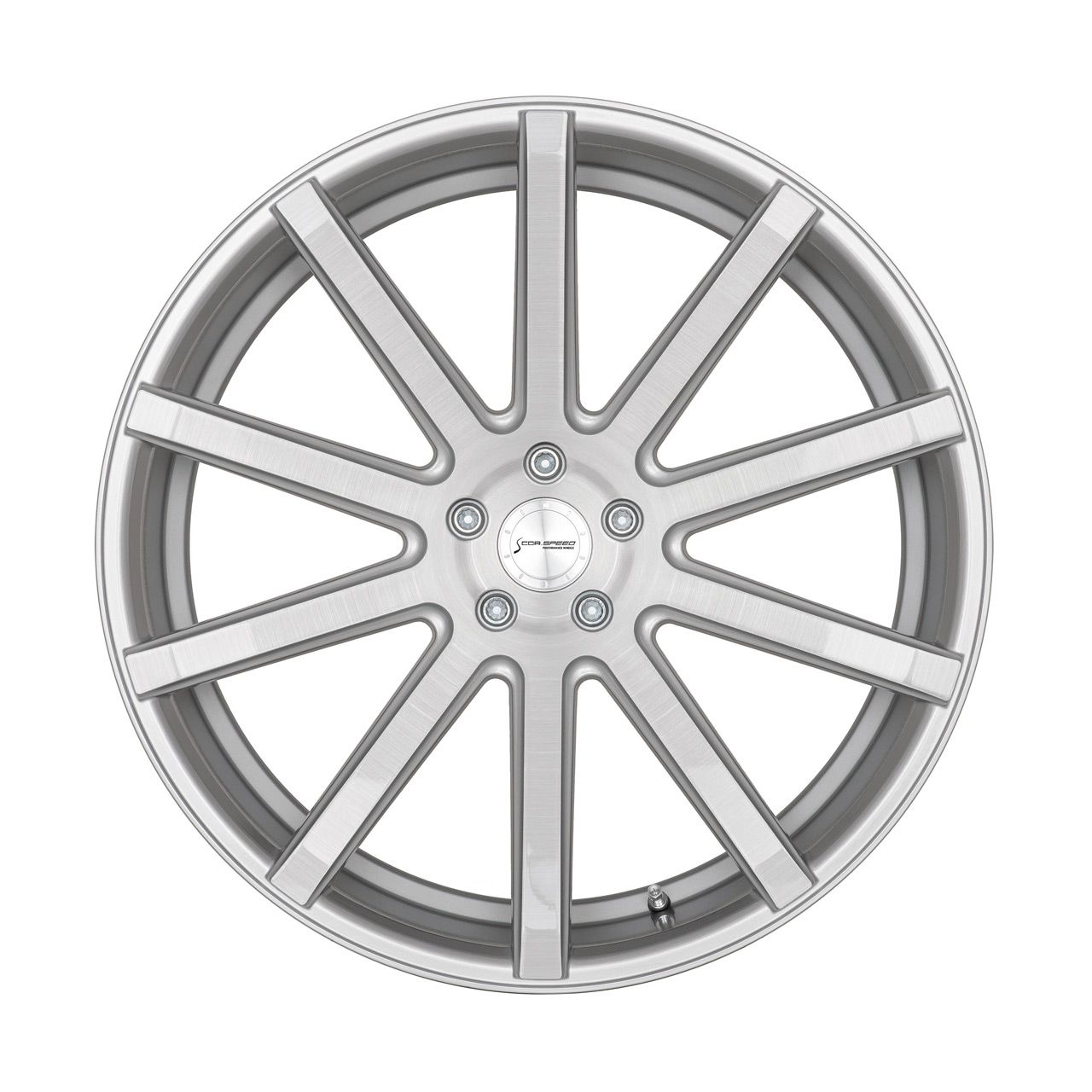 CORSPEED DEVILLE silver-brushed-surface 10.5Jx21 5x108 ET45