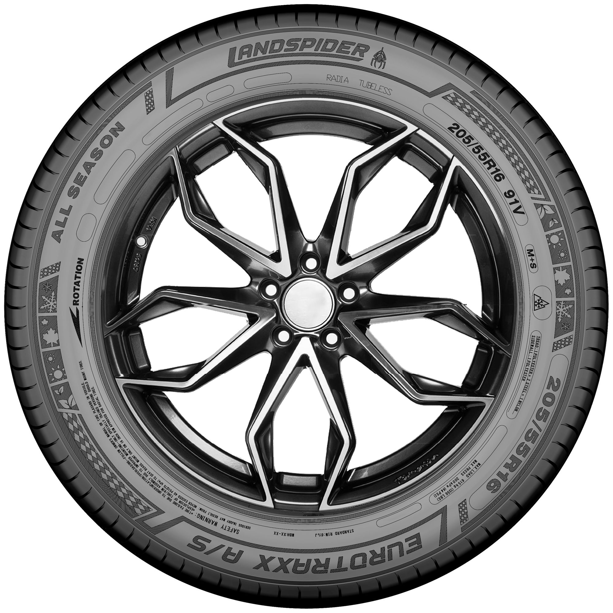 LANDSPIDER EUROTRAXX A/S 175/70R14 84T BSW