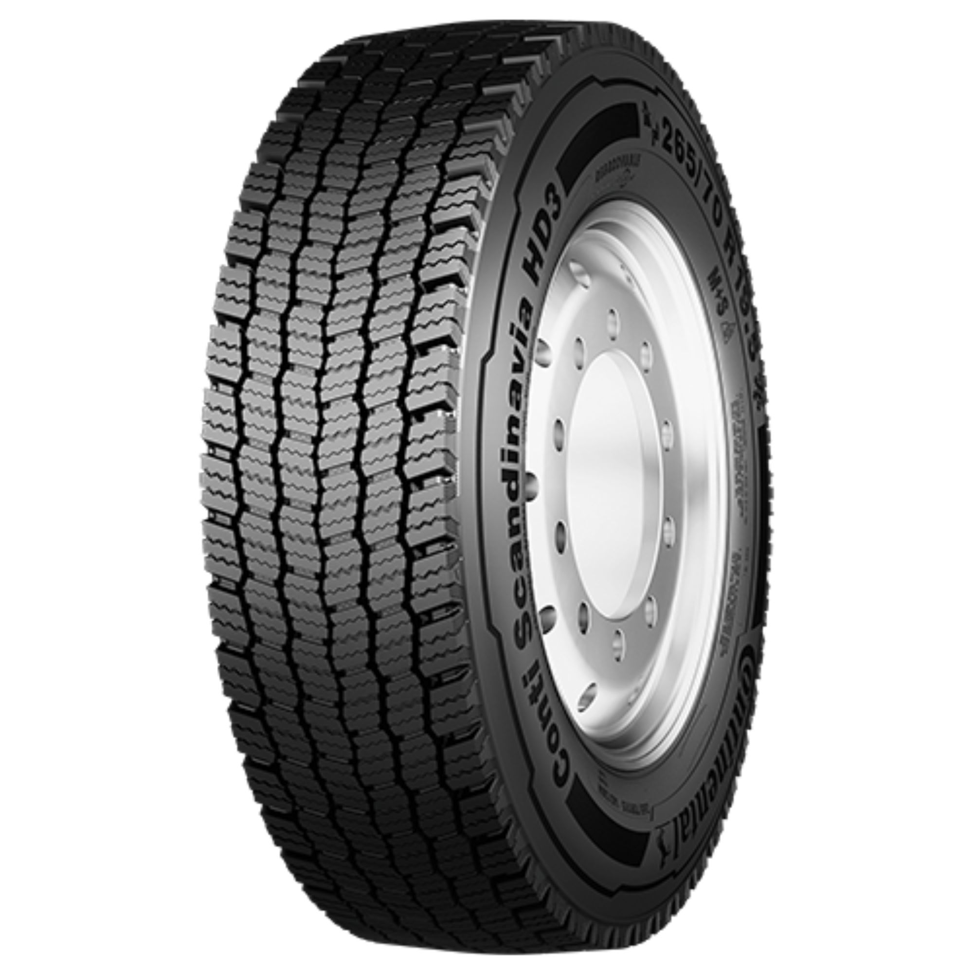 CONTINENTAL 315/70 R 22.5 TL  154/152L (150/148M) CONTI SCANDINAVIA HD3 20PR M+S 3PMSF LRL