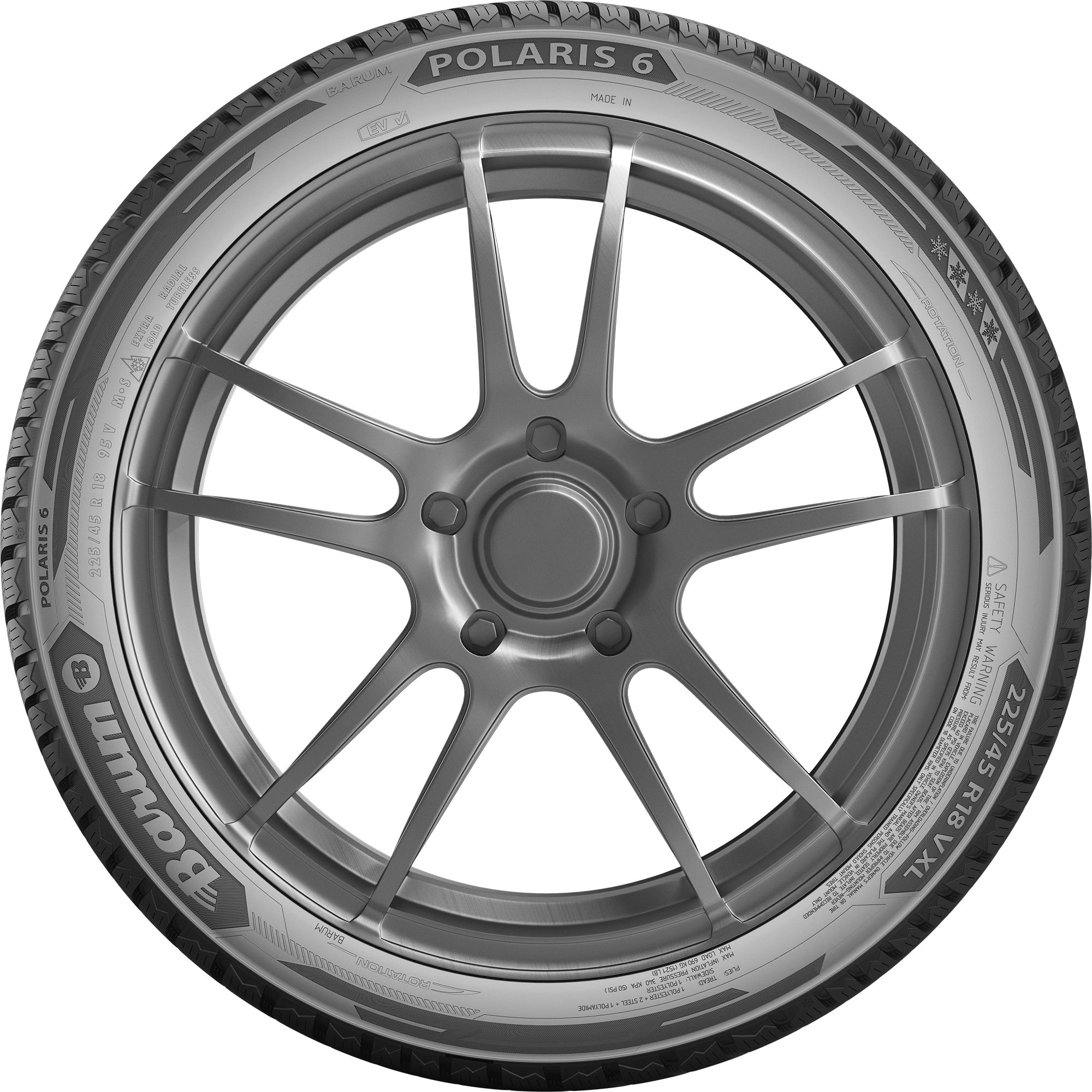 BARUM POLARIS 6 (EVc) 235/40R19 96W (EVc) XL FR BSW